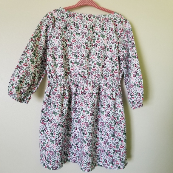 GAP Floral Cotton Dress Size 4 - Picture 4 of 8